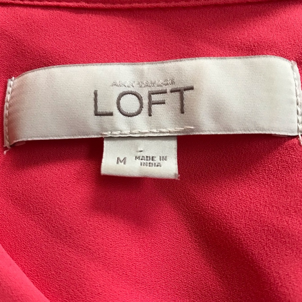 New Ann Taylor Loft Button Down Blouse - image 8